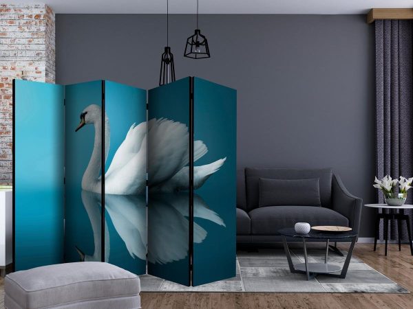 Room Divider - swan - reflection II