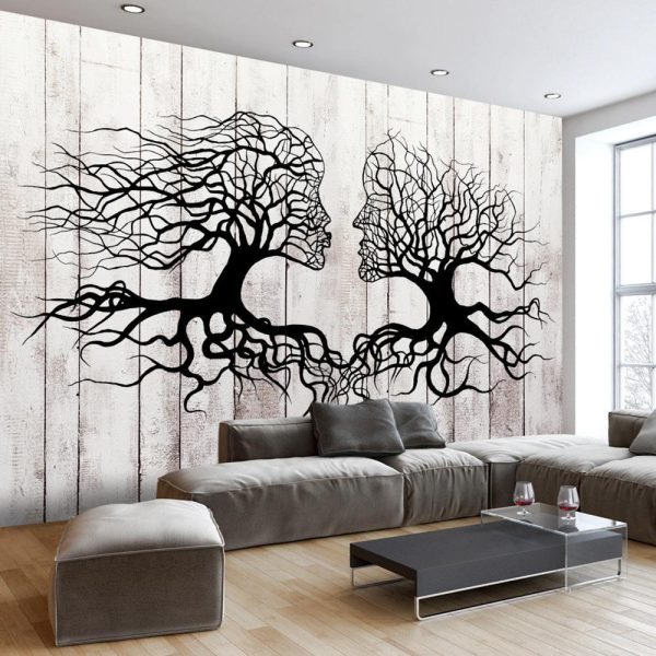 Wall Mural - A Kiss of a Trees