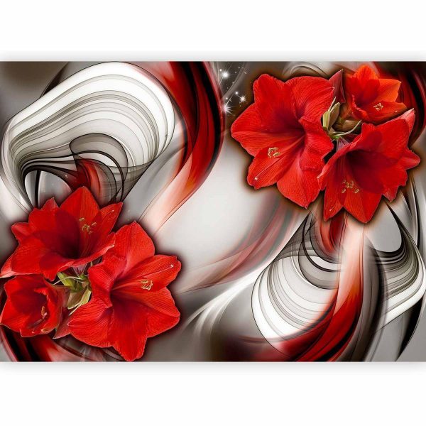 Wall Mural - Amaryllis - Ballad of the Red