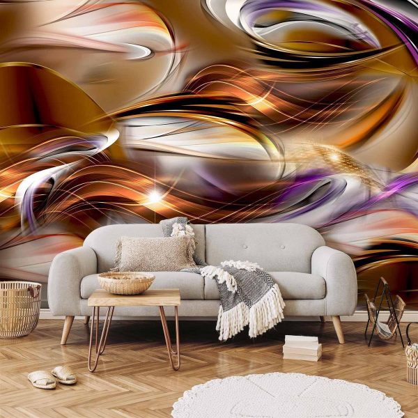 Wall Mural - Amber sea