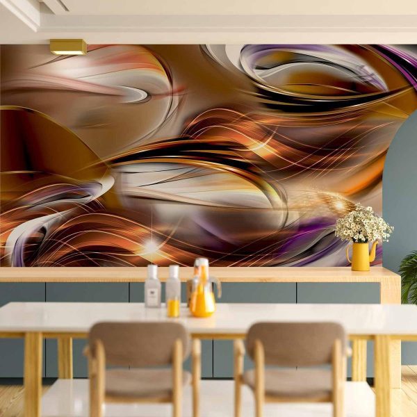 Wall Mural - Amber sea