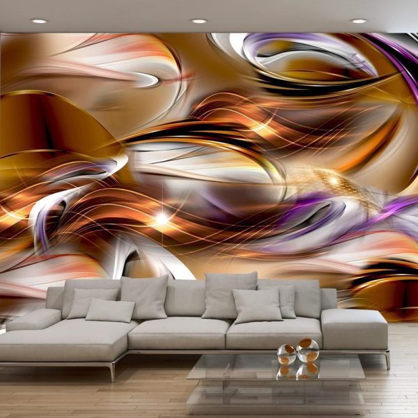 Wall Mural - Amber sea