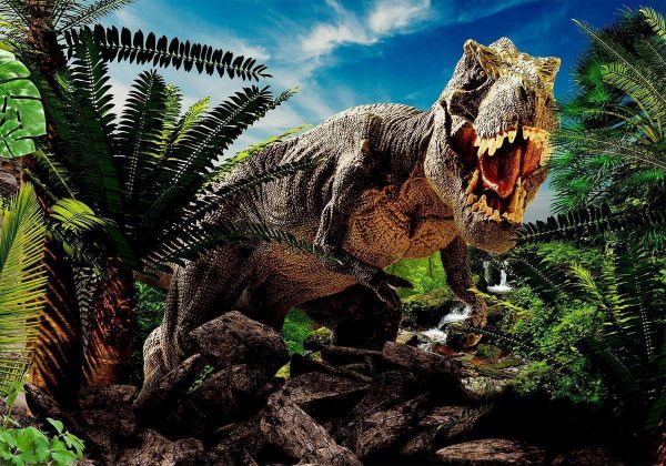 Wall Mural - Angry Tyrannosaur