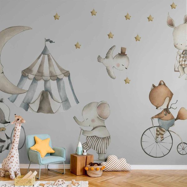 Wall Mural - Animals for Children (Watercolour)