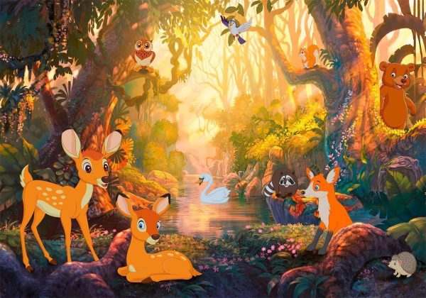 Wall Mural - Animals in the Forest