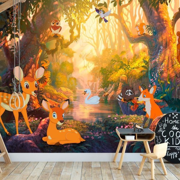 Wall Mural - Animals in the Forest