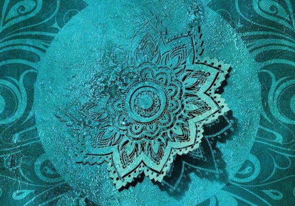 Wall Mural - Azure Flower