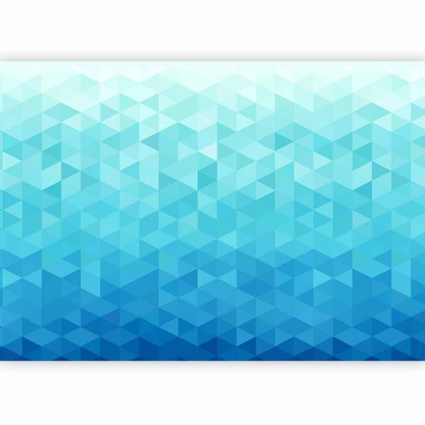 Wall Mural - Azure pixel
