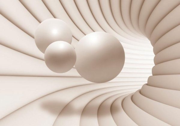 Wall Mural - Balls in the Tunnel