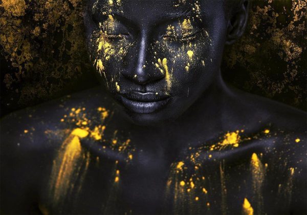 Wall Mural - Bathed in Gold