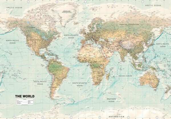 Wall Mural - Beautiful World