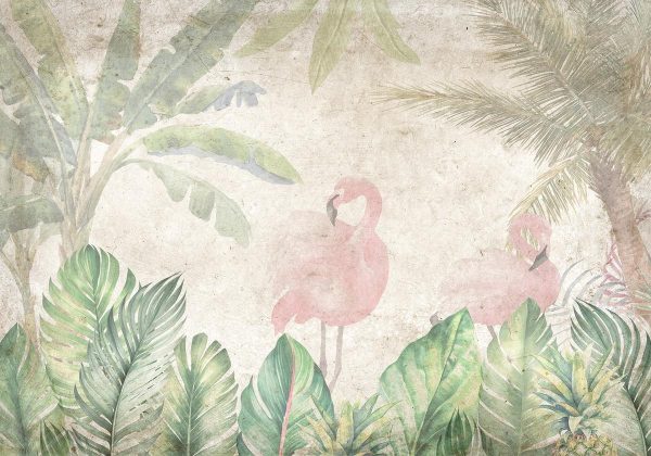 Wall Mural - Birds in the Jungle