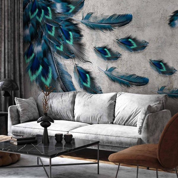 Wall Mural - Blown Feathers