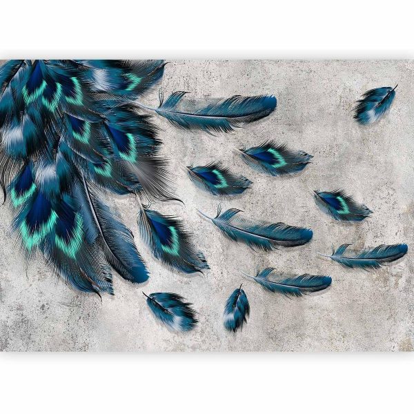 Wall Mural - Blown Feathers