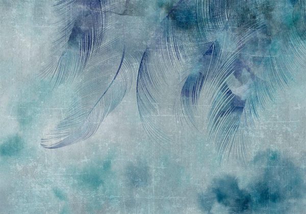 Wall Mural - Blue Cupid