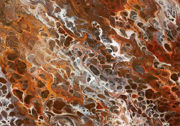 Wall Mural - Brown Craters