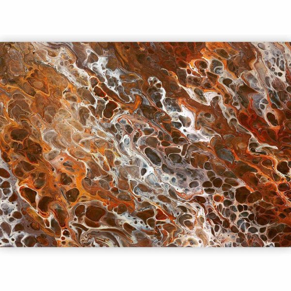 Wall Mural - Brown Craters