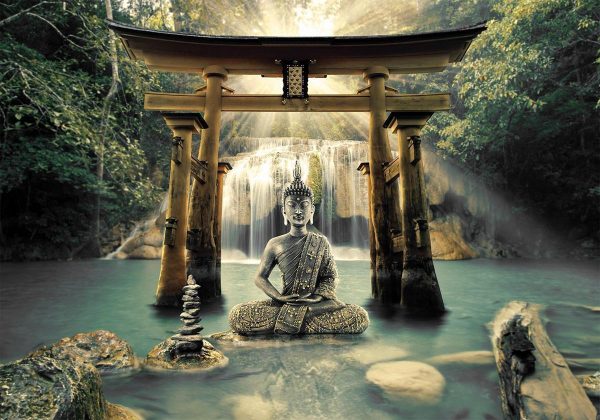 Wall Mural - Buddha Smile