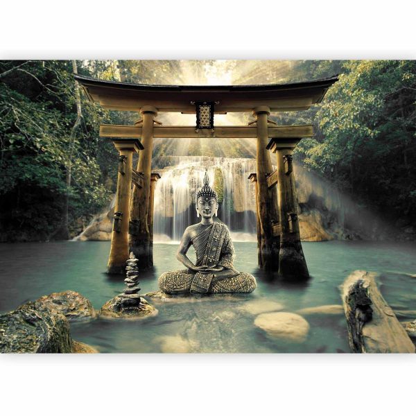 Wall Mural - Buddha Smile
