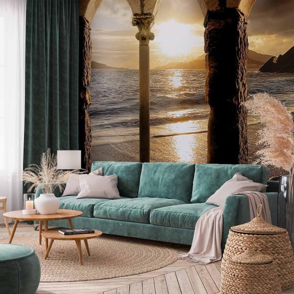 Wall Mural - Castle on the beach