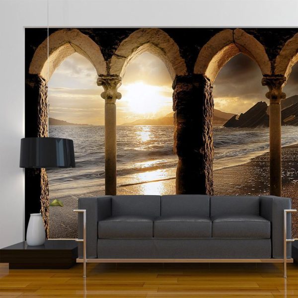 Wall Mural - Castle on the beach