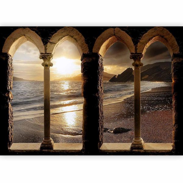 Wall Mural - Castle on the beach