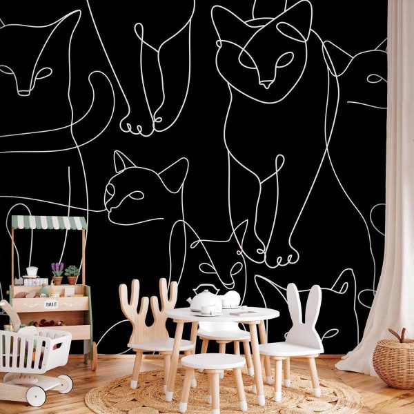 Wall Mural - Cat Habits - First Variant