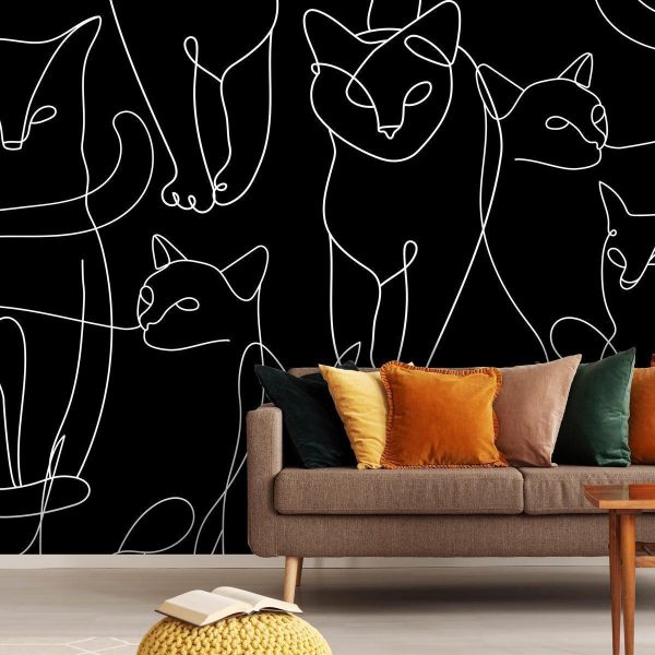 Wall Mural - Cat Habits - First Variant