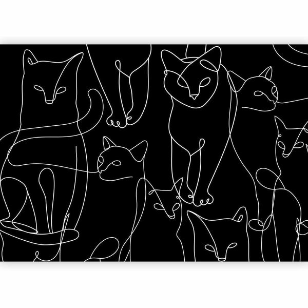 Wall Mural - Cat Habits - First Variant