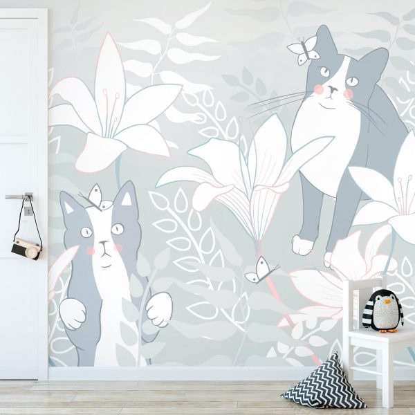 Wall Mural Wallpaper - Cat Matters - First Variant - Image 3