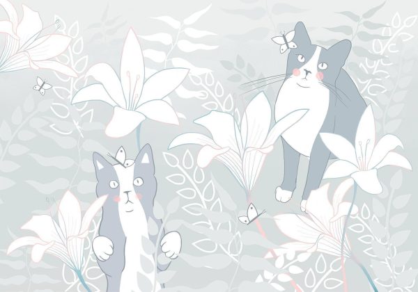 Wall Mural Wallpaper - Cat Matters - First Variant - Image 6