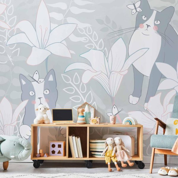 Wall Mural Wallpaper - Cat Matters - First Variant - Image 2