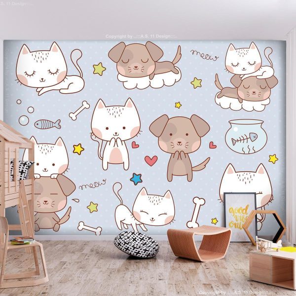 Wall Mural - Childhood Friends