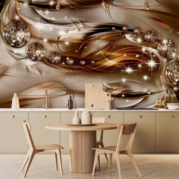Wall Mural Wallpaper - Chocolate Tide - Image 2