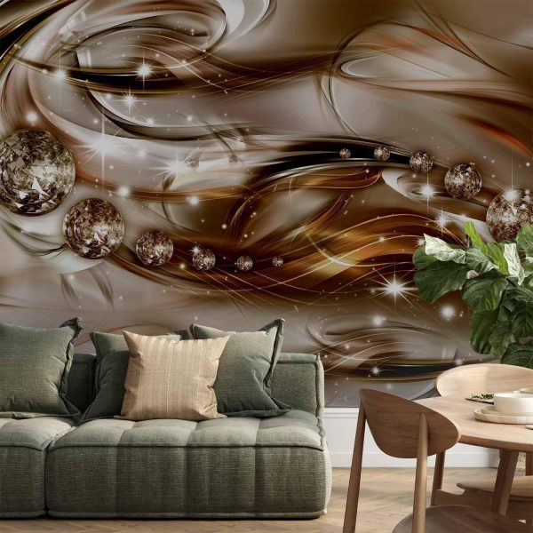 Wall Mural Wallpaper - Chocolate Tide