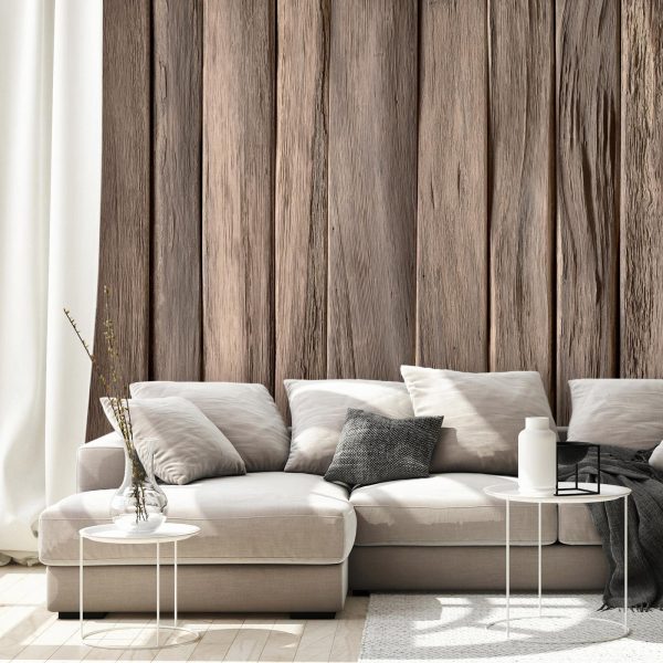 Wall Mural Wallpaper - Classic Wood - Image 3