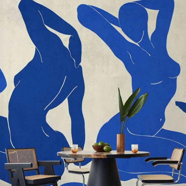 Wall Mural - Cobalt Softness