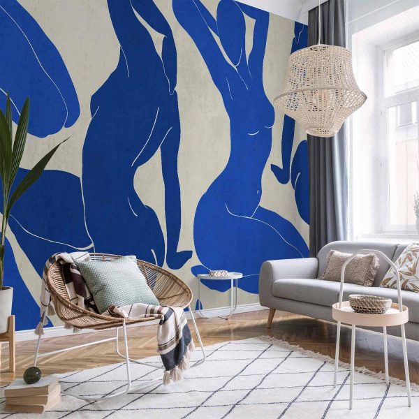 Wall Mural - Cobalt Softness
