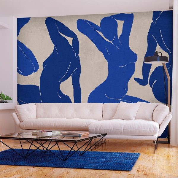 Wall Mural - Cobalt Softness