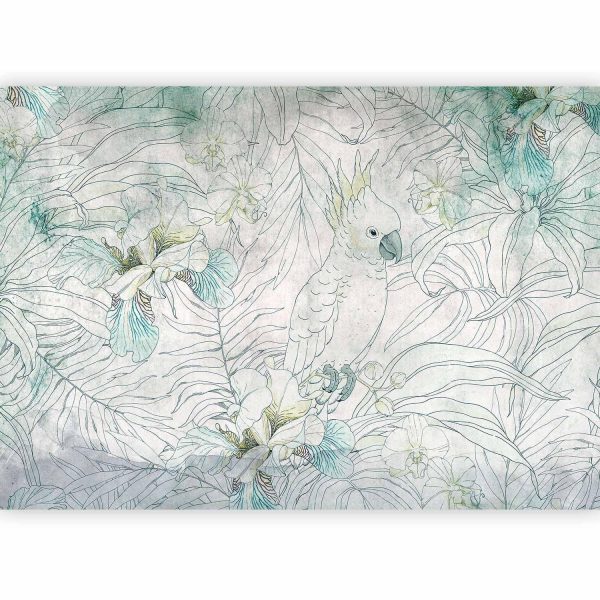 Wall Mural Wallpaper - Cockatoo in the Garden - Image 5