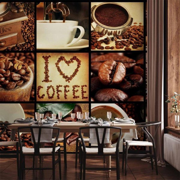 Wall Mural - Coffee - Collage