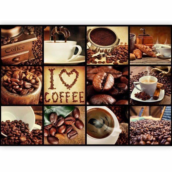 Wall Mural - Coffee - Collage