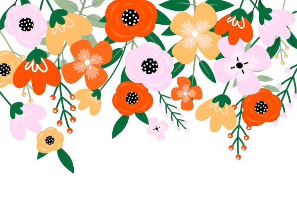 Wall Mural - Colorful Bloom - First Variant - Image 6