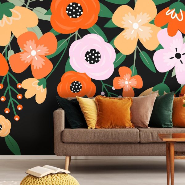 Wall Mural - Colorful Bloom - Second Variant - Image 3