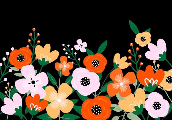 Wall Mural - Colorful Bloom - Second Variant - Image 4