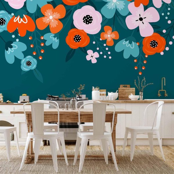 Wall Mural - Colorful Bloom - Third Variant - Image 2