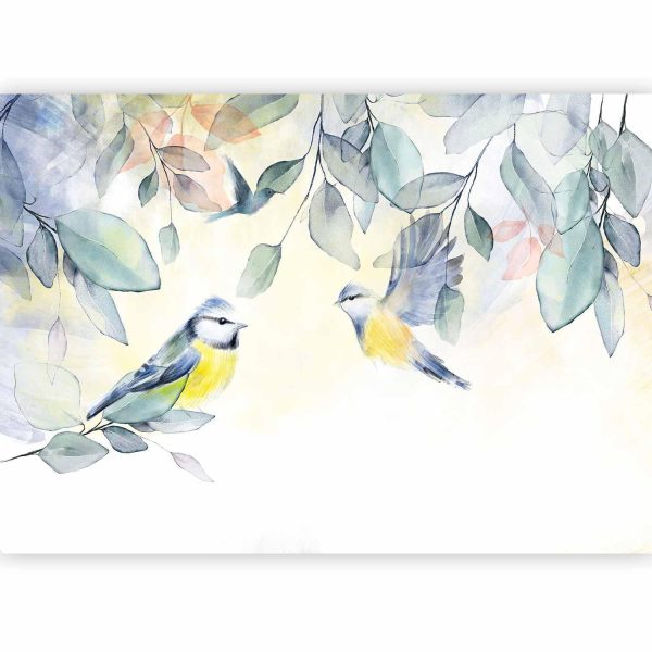 Wall Mural Wallpaper - Colorful Titmouse - Image 5