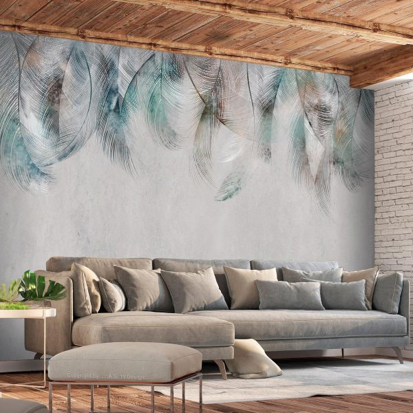 Wall Mural - Colourful Feathers