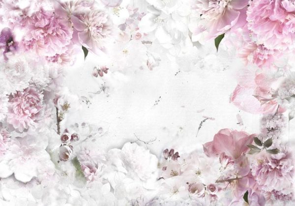 Wall Mural - Dancing peonies