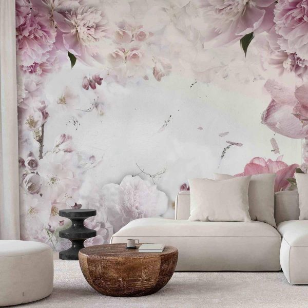Wall Mural - Dancing peonies